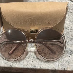 Chloe round sunglasses